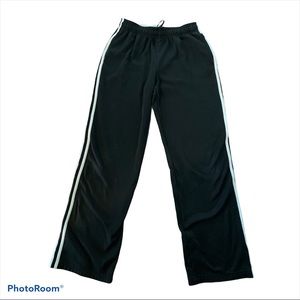 Straight leg adidas track pants